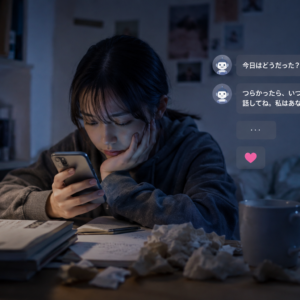 AIチャットに依存する中国の若者たち
