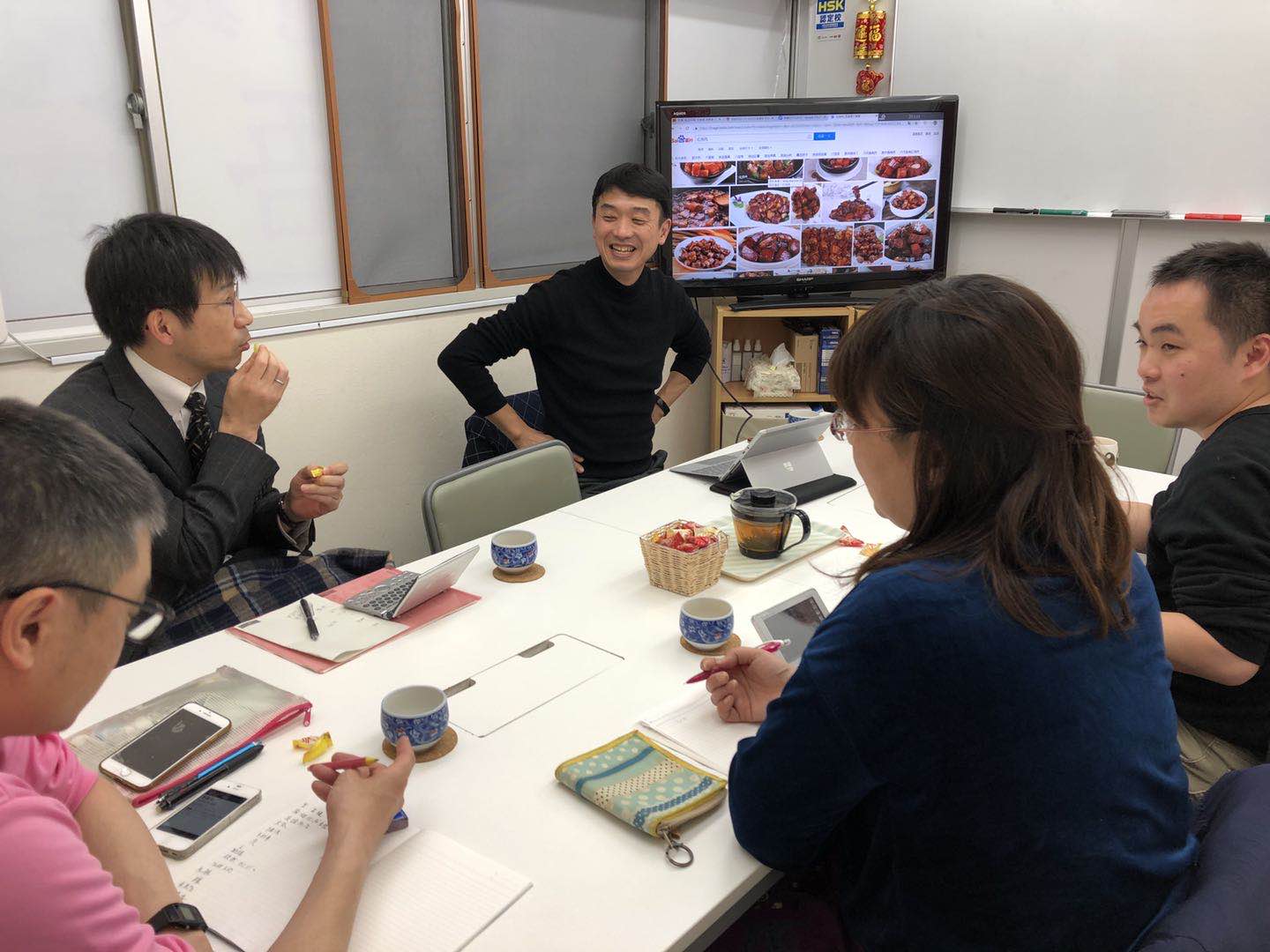 中国語会話講座の様子