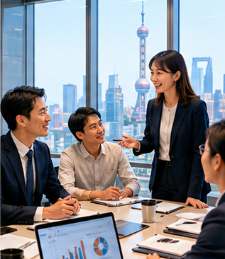 中国企業との現場対応や商談