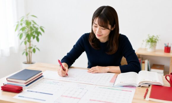 3ヶ月の学習計画を立ててHSK合格を目指す学習者