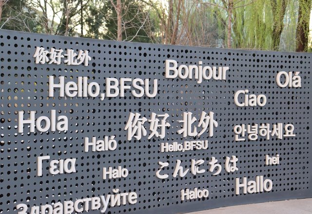 Hello BFSUの壁