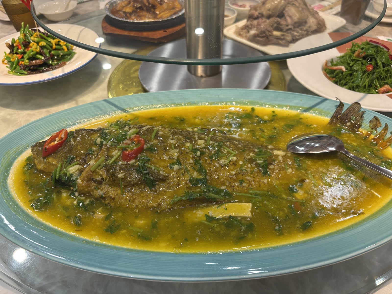 黄河の魚料理