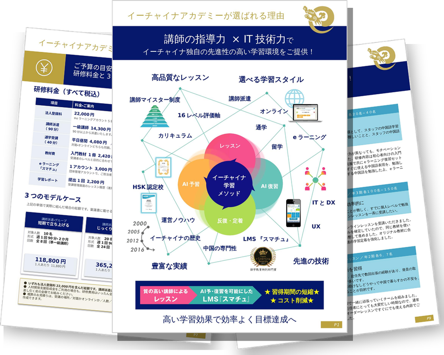 法人向けご提案資料の表紙